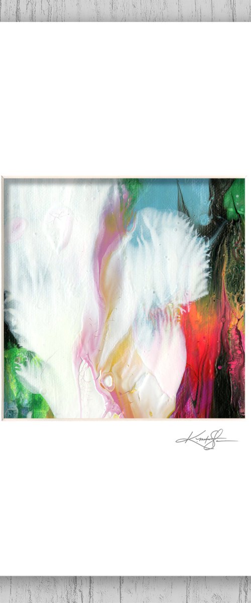 Flowering Euphoria 15 - Floral Abstract Painting by Kathy Morton Stanion by Kathy Morton Stanion