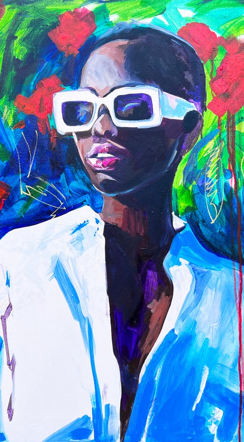 FLOWER WOMAN by Sasha Robinson