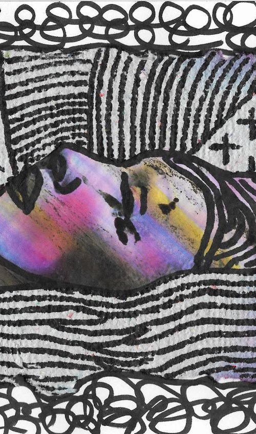 Abstract Marlene Dietrich #7 by Pavel Kuragin