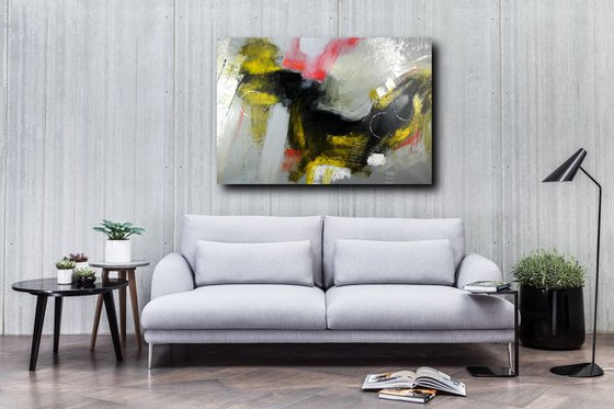 abstract-large-painting 120x80 cm-large wall art