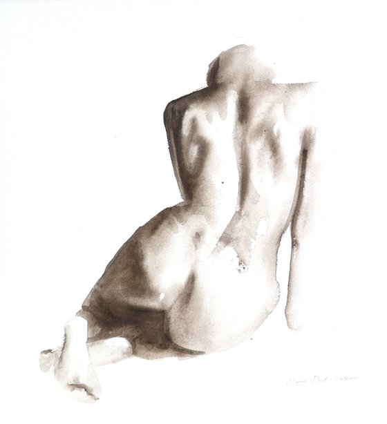 Nude in Sepia II