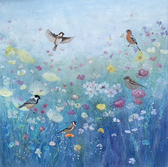Songbirds in the Garden