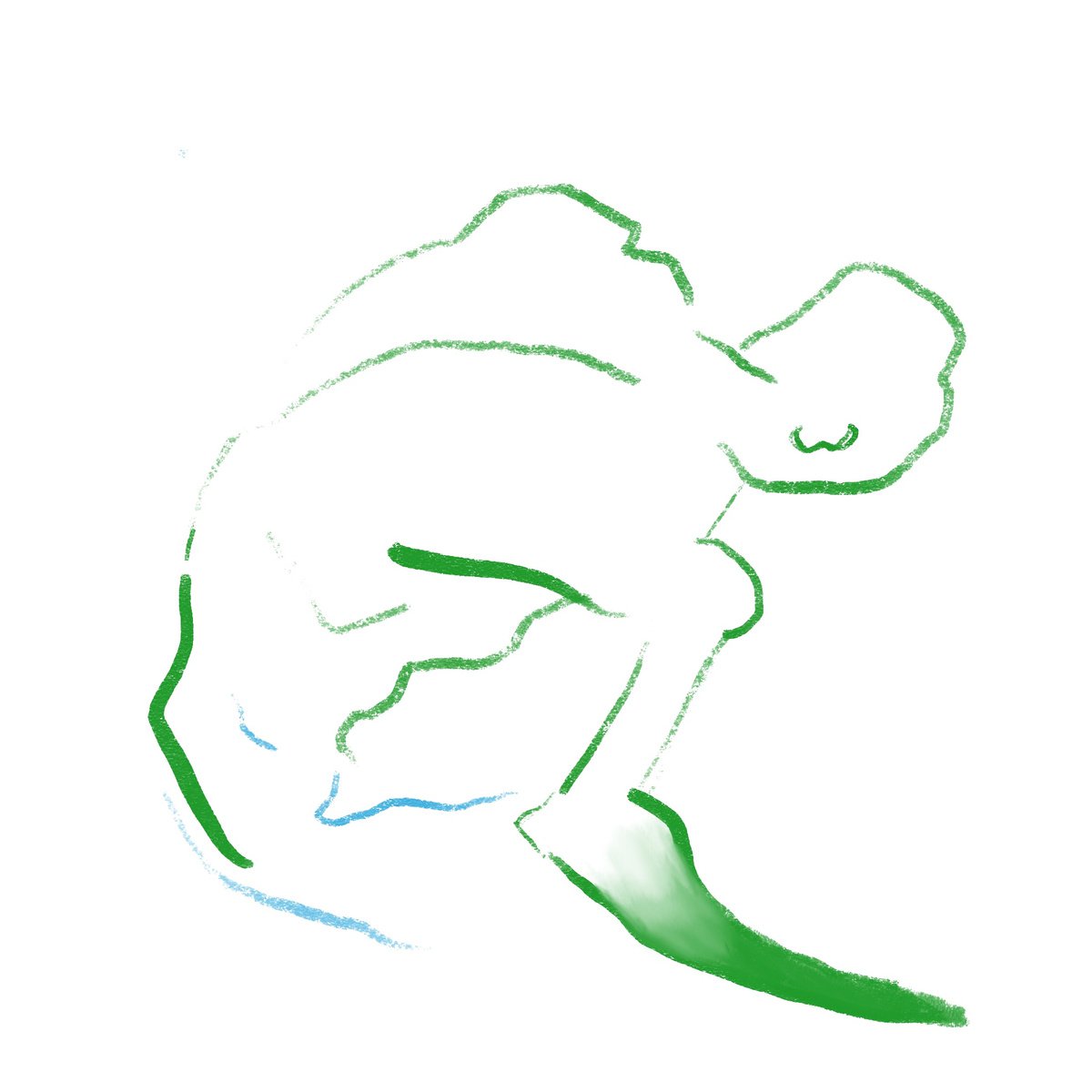 Expressive Portrait Giclee Print By Lionel Le Jeune, 20 X 20", Old Woman, Original Artwork