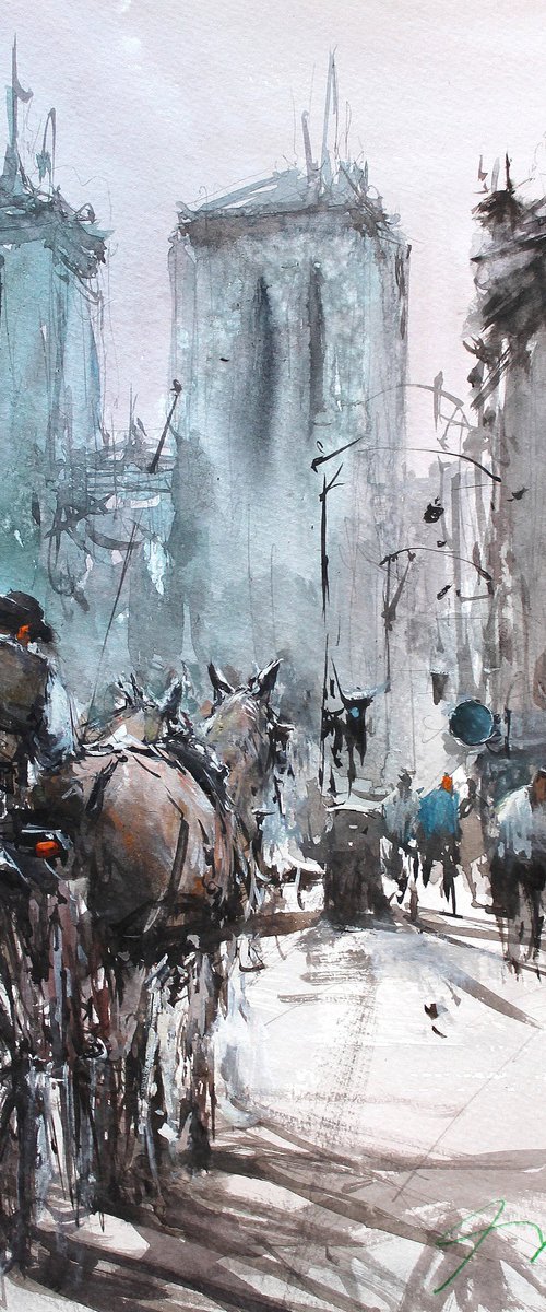 Paris Caleche by Maximo Damico