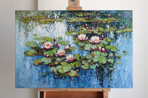 White Water Lilies
