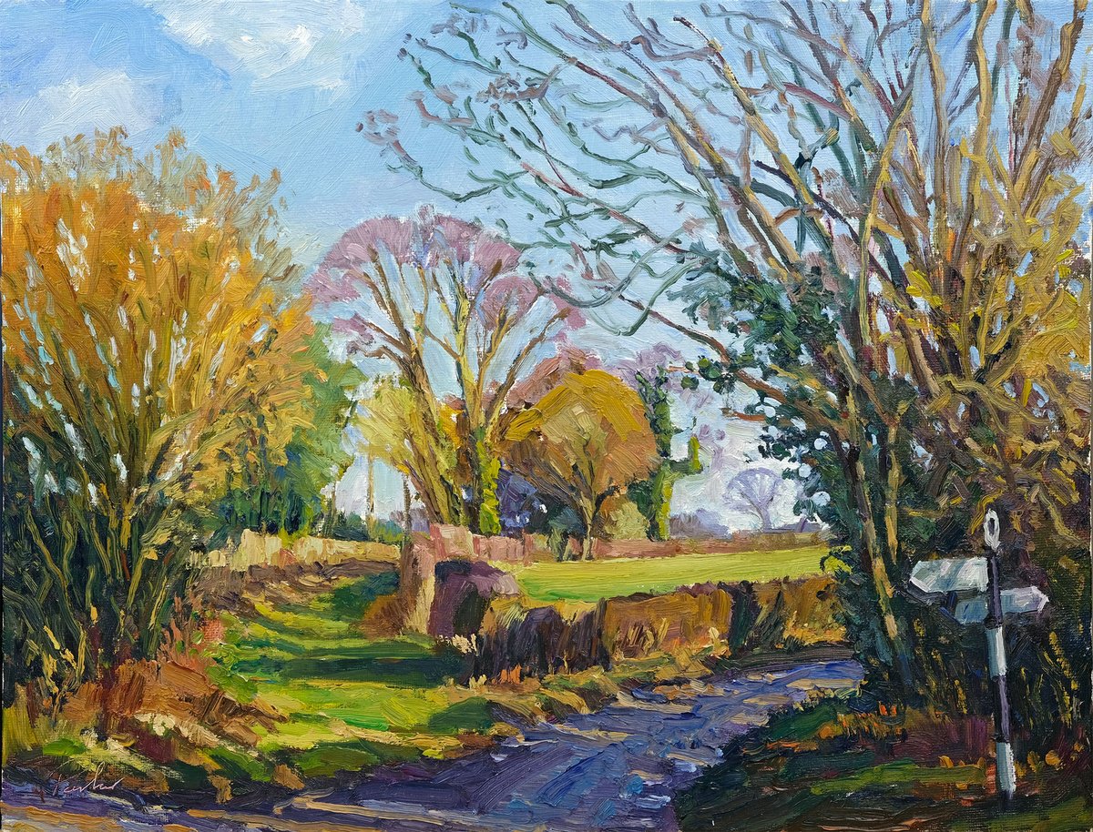 Winter Light, Terrington by Jeff Parker