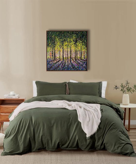 Belgian forest - framed