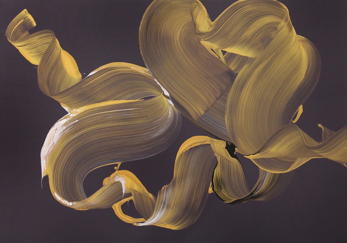 Whispered Gold By Paresh Nrshinga Frsa, 40 X 28, Artwork For Sale On Artfinder