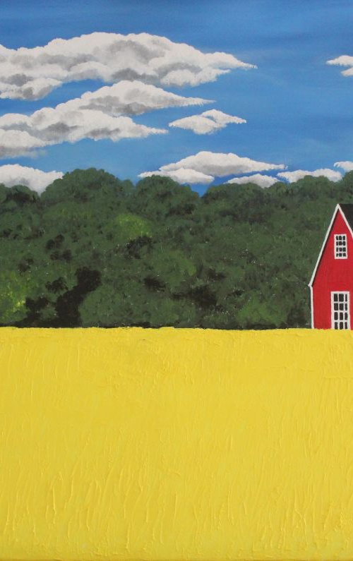 The Red Barn by MAGGIE  JUKES