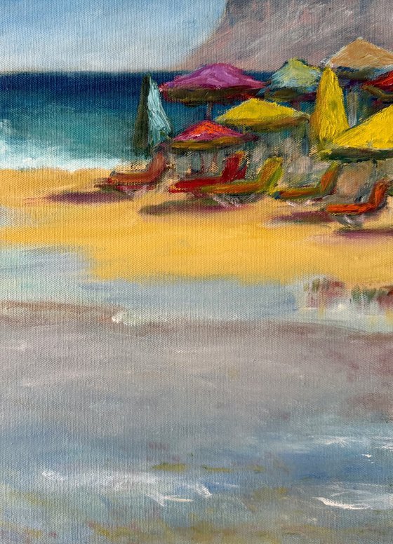 The sun and the sea