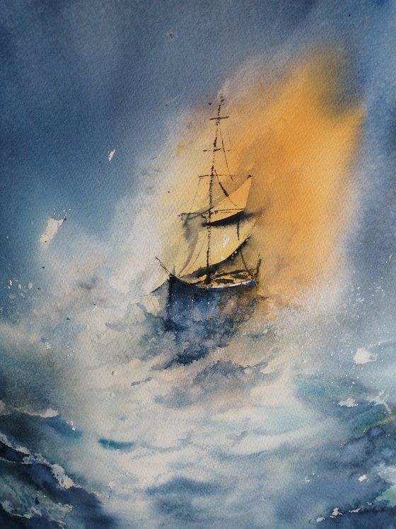 boat in the storm 6