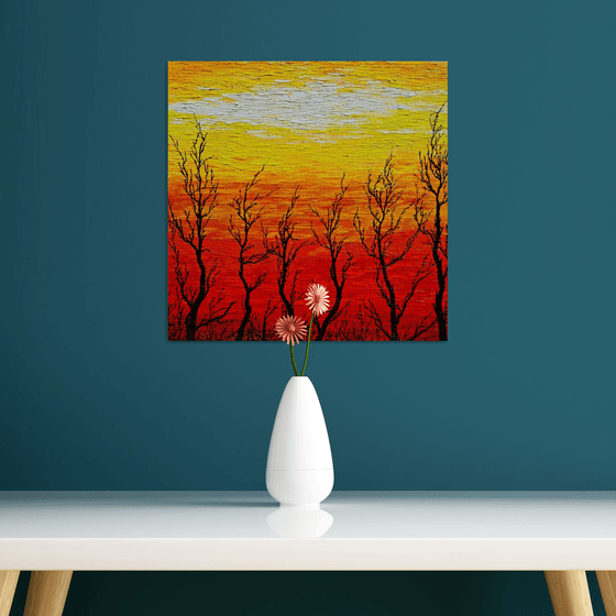 Sunny trees