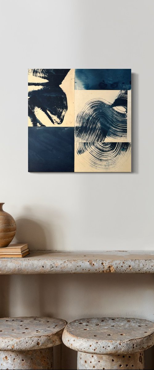 Blue Wave by Domenica Brockman