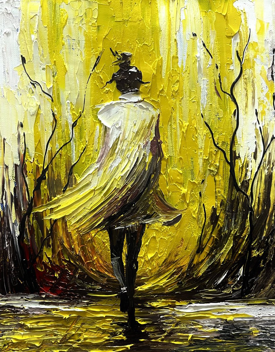 Impressionistic Landscape Oil Painting By Vahe Bagumyan, 9 X 12", Embrace The Sun, Original Artwork