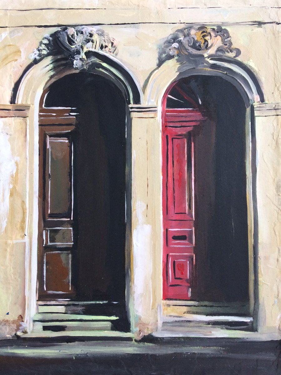Old French Doors by Andrew Reid Wildman