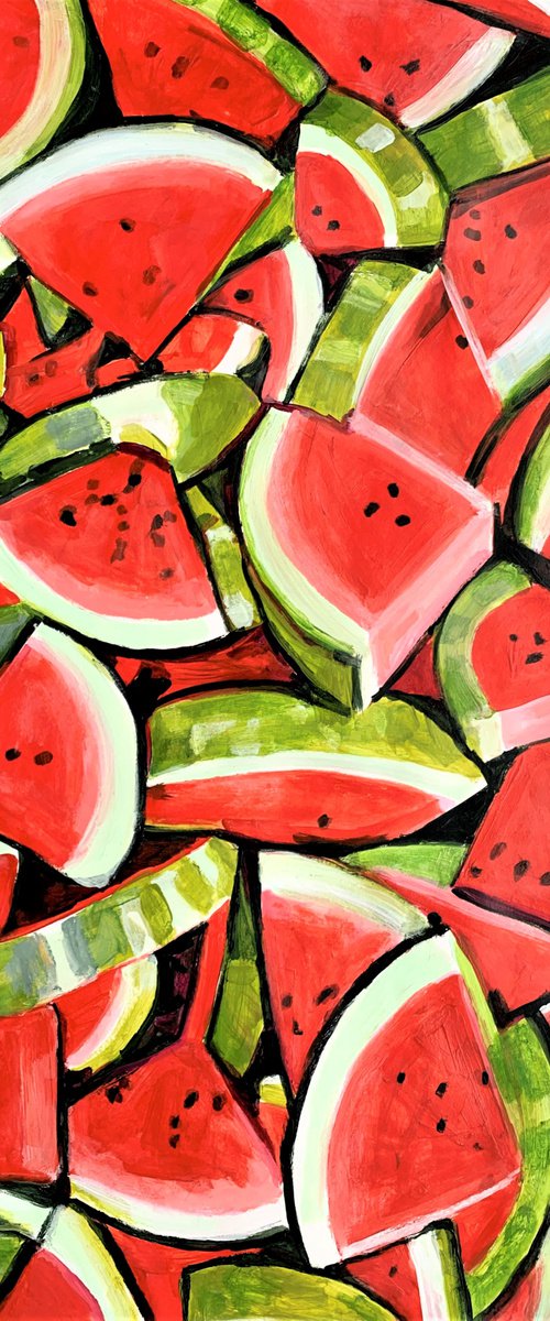 Watermelons by Alexandra Djokic