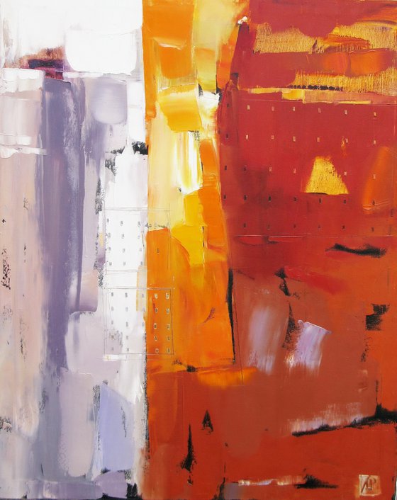 an autumn day is in mountains