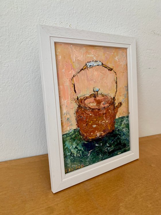 Still life with teapot