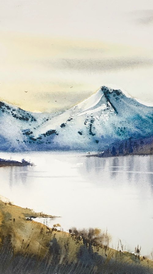 Mountain Lake #5 by Eugenia Gorbacheva