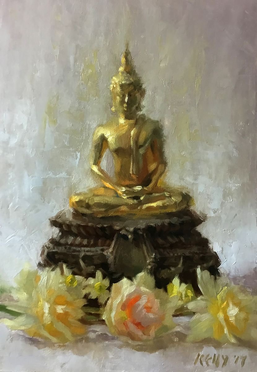 Buddha Rupa by Alex Kelly
