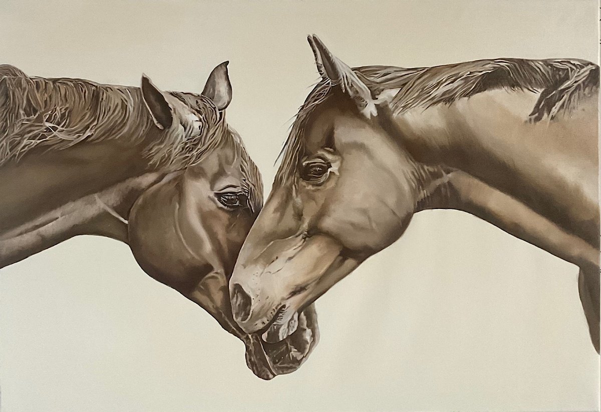 Expressive Oil Painting , Wild Love By Natalia Lugovskaya, 51 X 35, Artwork For Sale On Artfinder