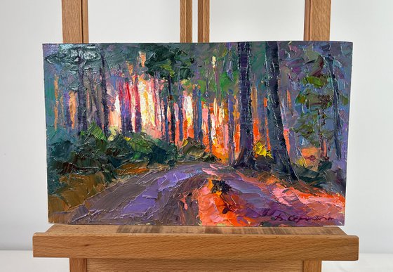 Summer Morning at Sunrise