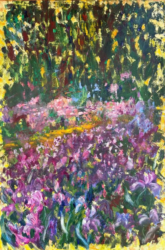 Claude's Irises