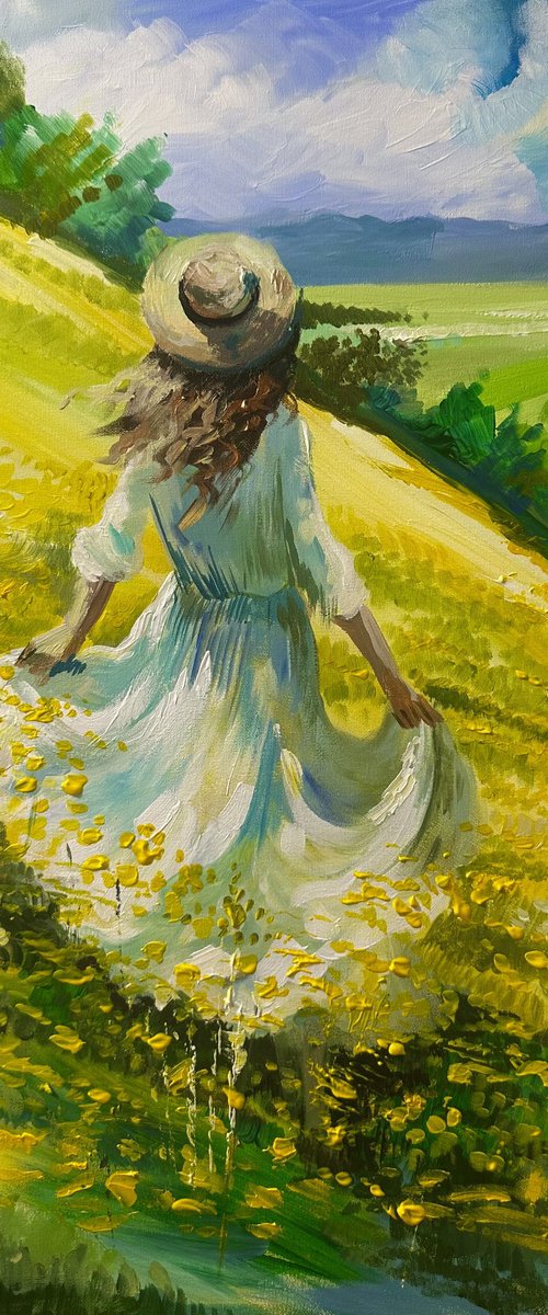 The Meadow Walk by Vahe Bagumyan
