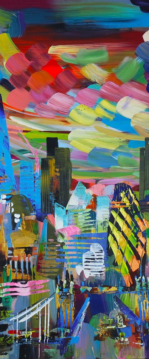 City London Expressionism 786 by Eraclis