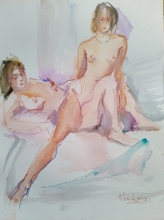 NUDE.02 20210811 (Two nude girls)