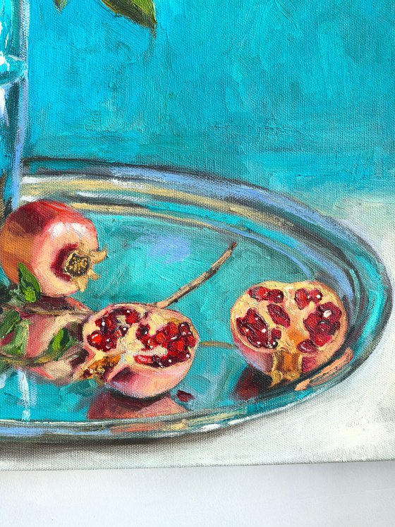 Pomegranates bouquet