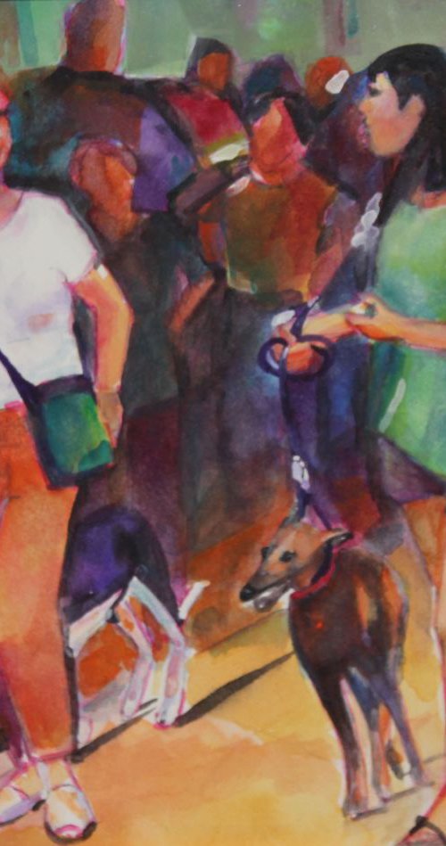 Walking the Dogs by Bronwen Jones