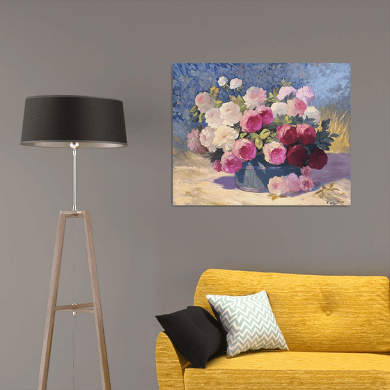 Roses in Morning Light