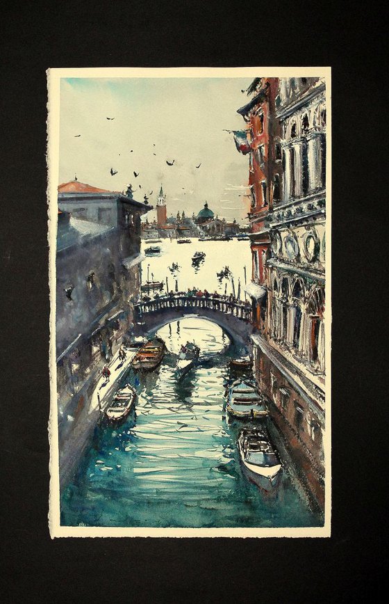 Venice Under the Bridge II