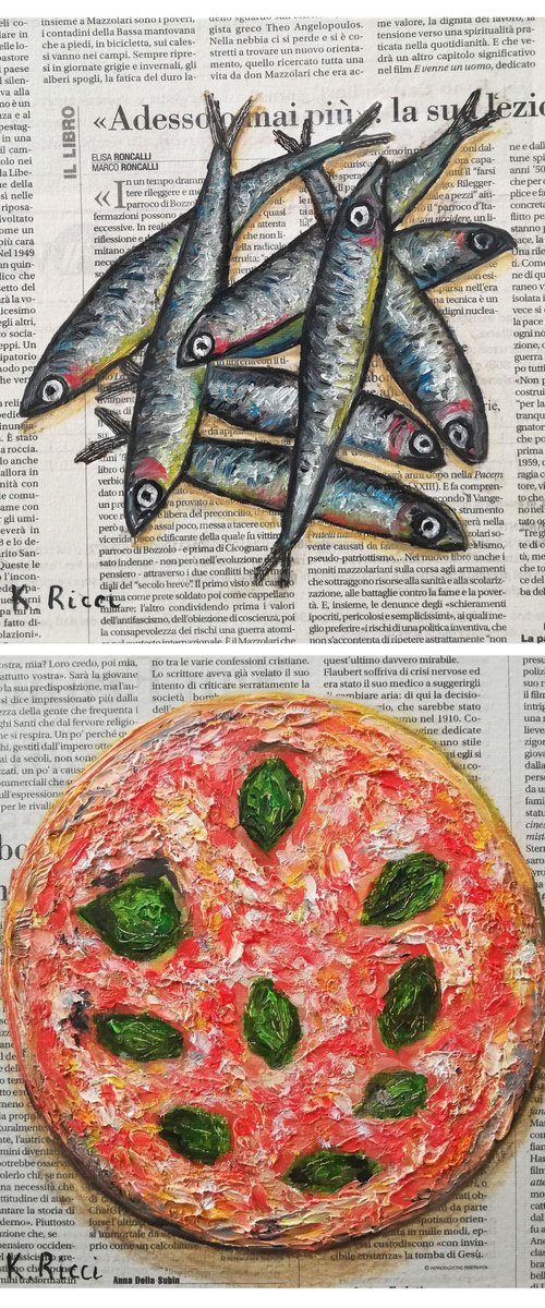 Pizza and Fishes on Gazette by Katia Ricci