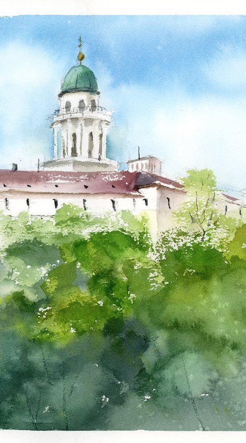 Sanctuary on the Hill by Olga Tchefranov (Shefranov)