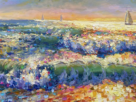 "morning by the sea"