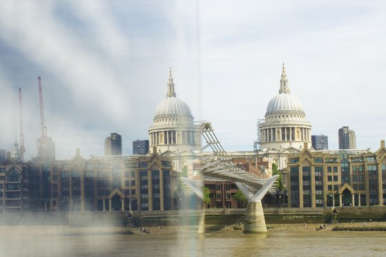 I can see two St. Paul's ;-s  2/20 12"X8"