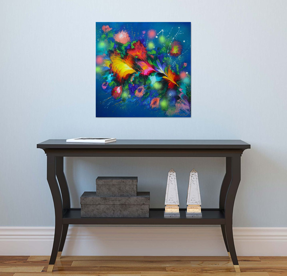 "Evening Flowers" Floral Painting