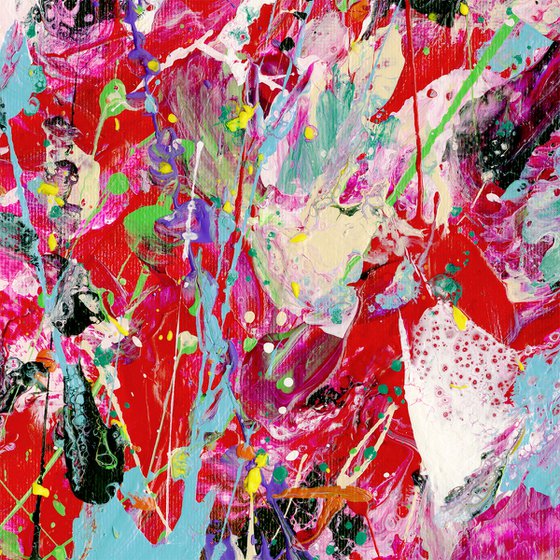 Floral Bliss 19 - Floral Painting by Kathy Morton Stanion