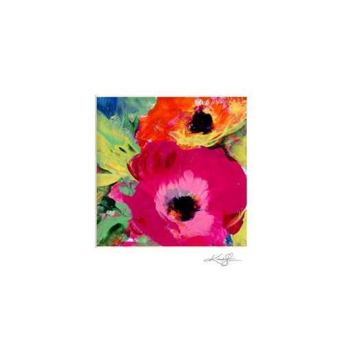 Blooming Magic 194 - Abstract Floral Painting by Kathy Morton Stanion by Kathy Morton Stanion