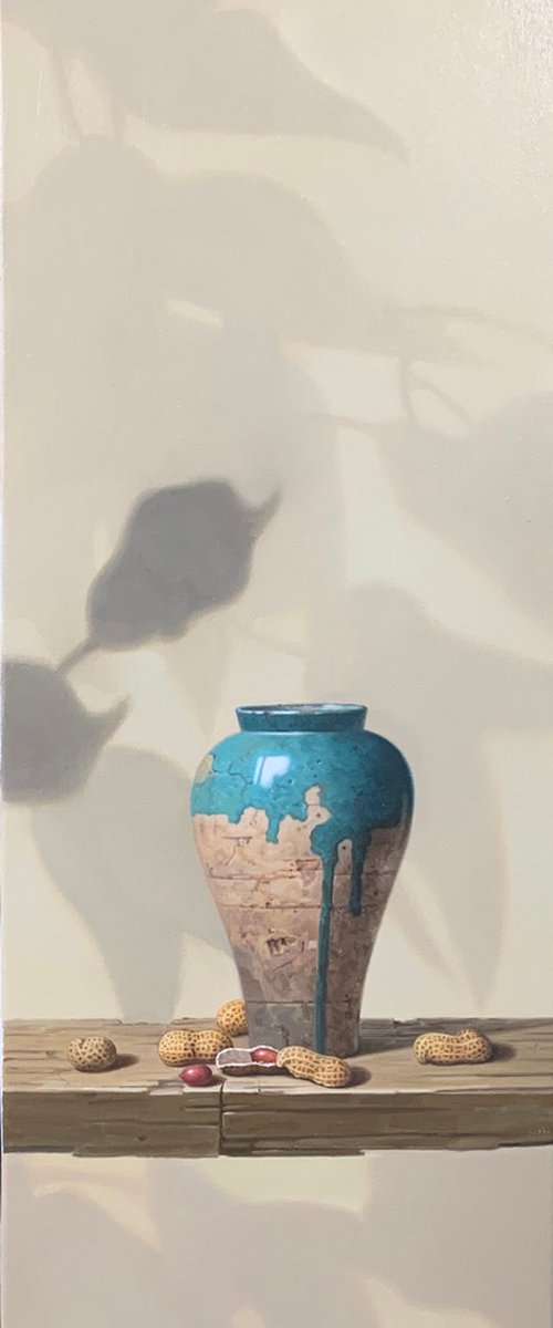 Still life:Zen art t259 by Kunlong Wang