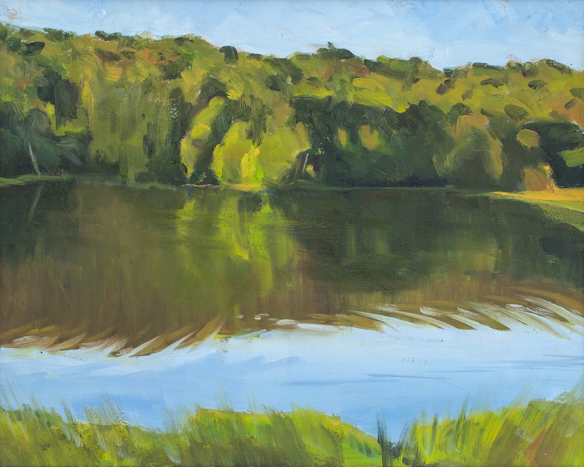 Green reflection by Kirill Kornilov