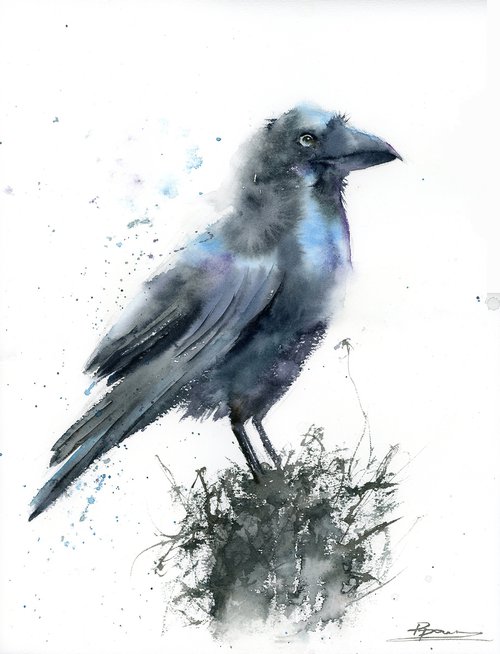 The crow by Olga Shefranov (Tchefranov)