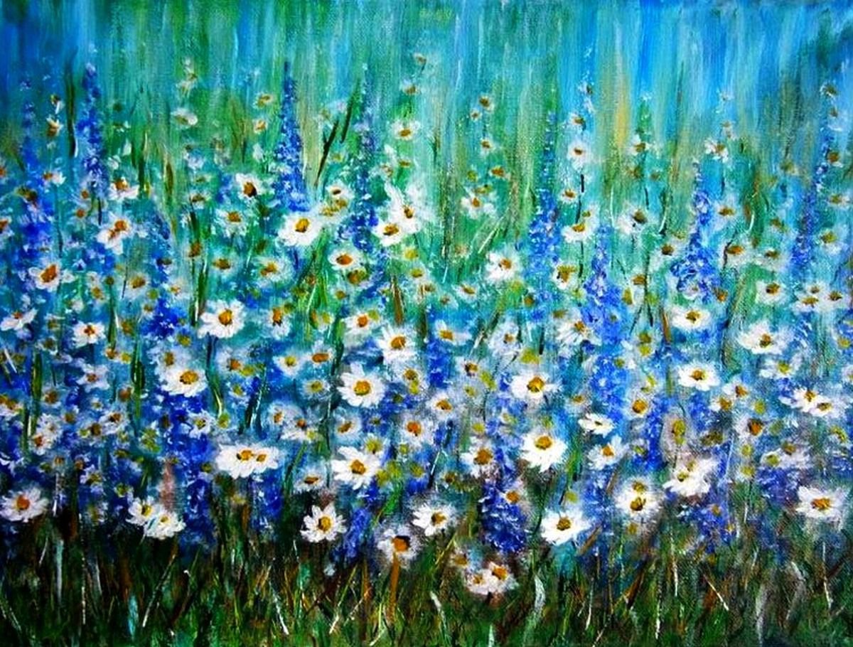 Meadow flowers 1.. by Emilia Urbanikova