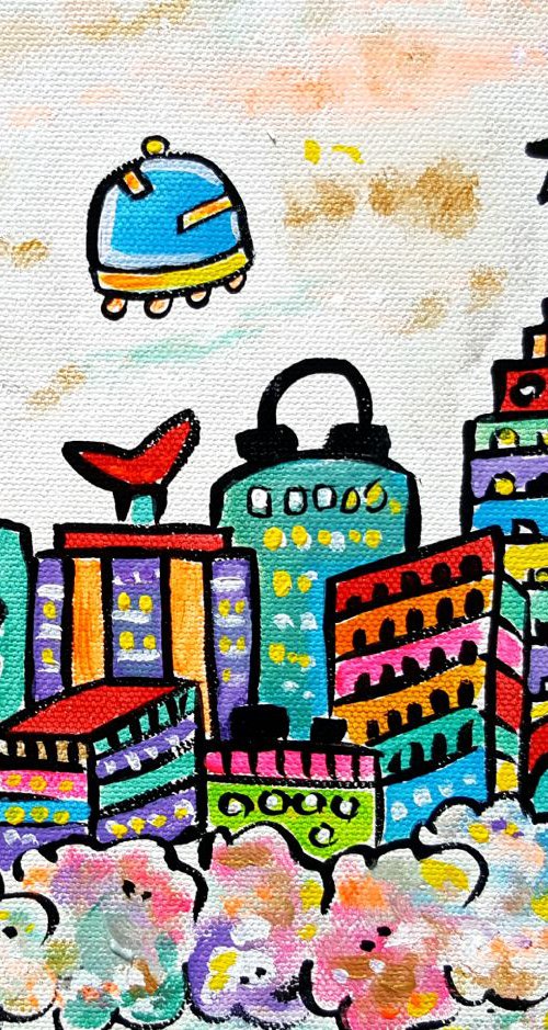 Clouds City by Maria Luisa  Azzini