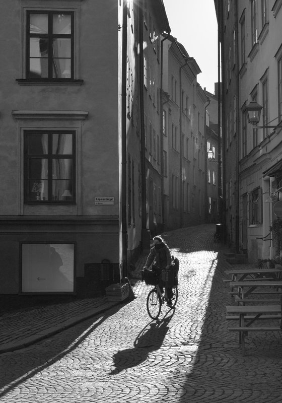 " Outlined by Light. Stockholm " Limited Edition 1 / 15