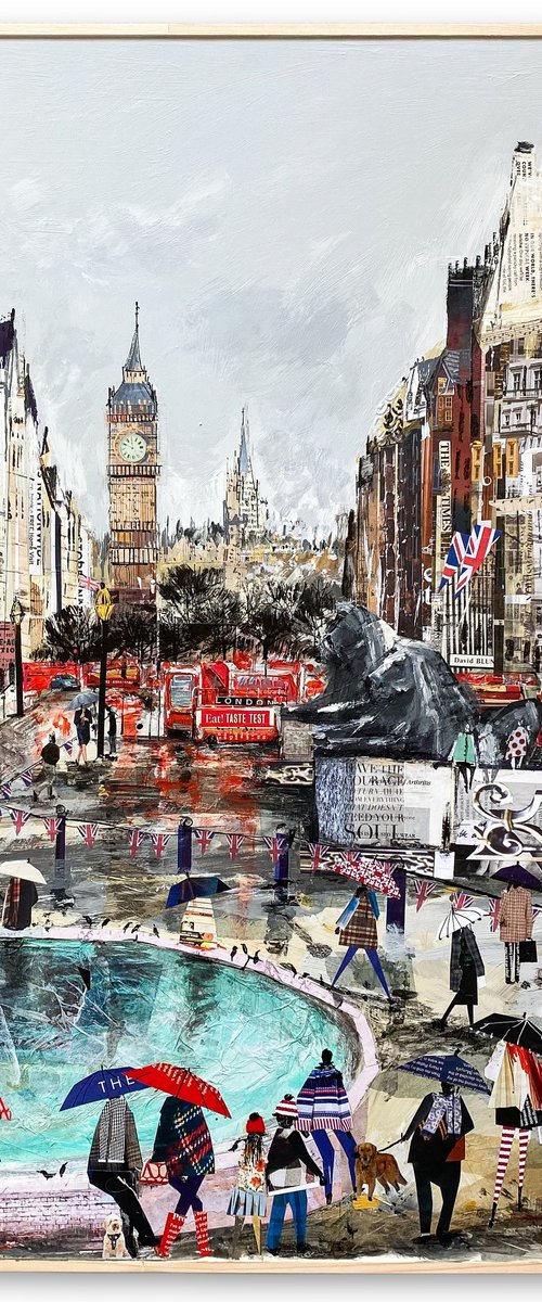 Trafalgar Square by Irina Rumyantseva