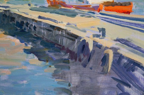 Morning on the pier