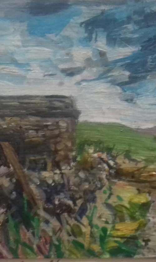 Barn Near Malham by Ann Kilroy